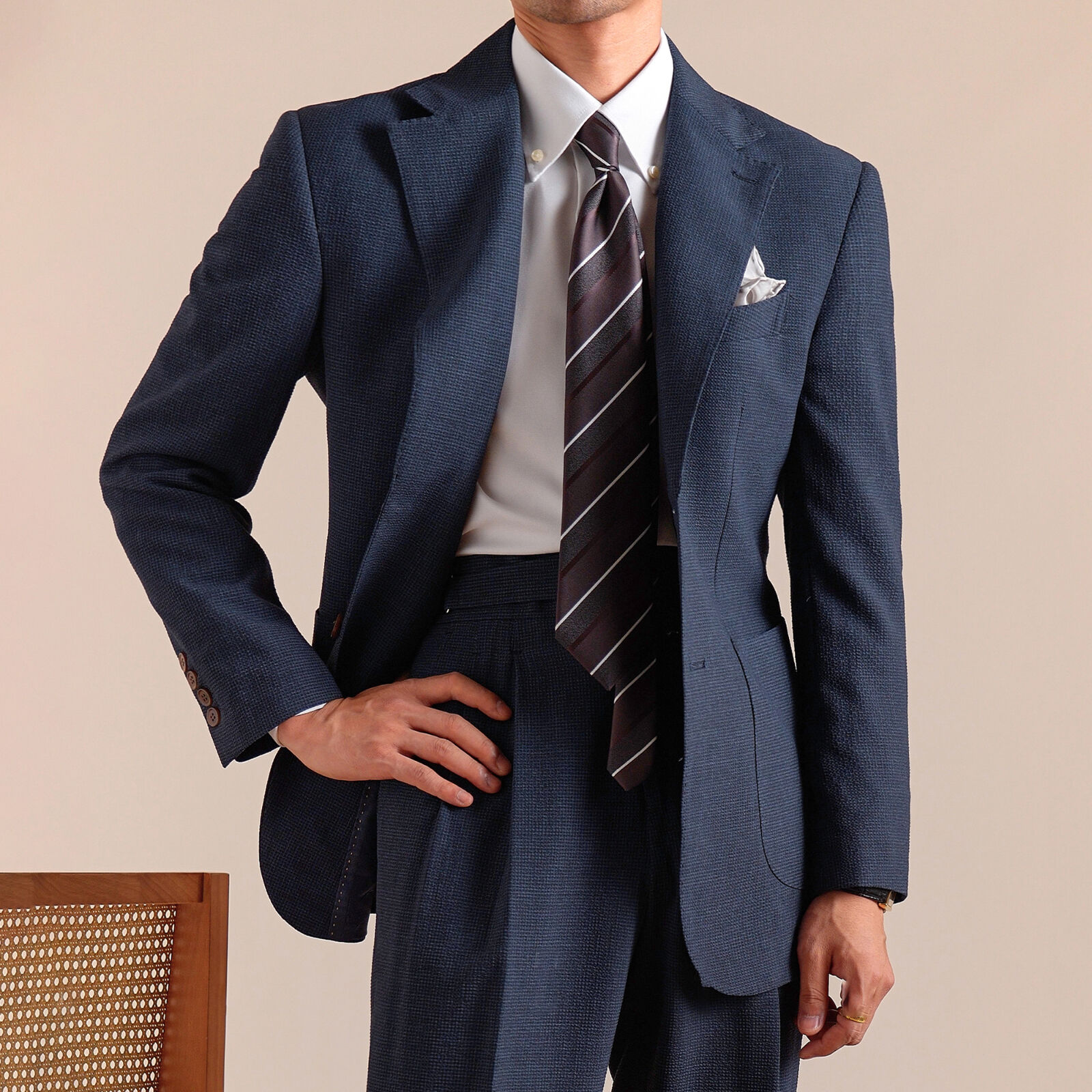 Men'S Grooming Club - Men Tuxedo Suit Blazer Homme Luxury