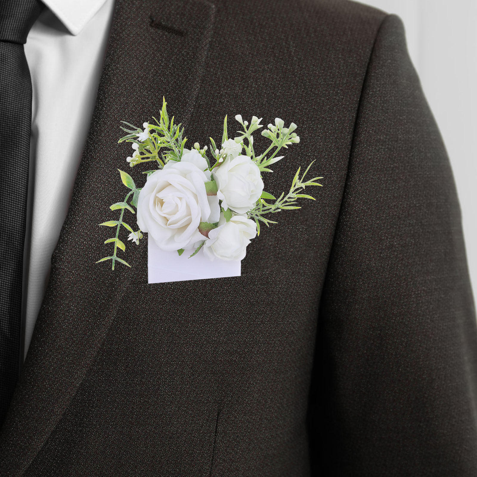 Men'S Grooming Club - Boutonniere for Men Wedding Lapel Flower