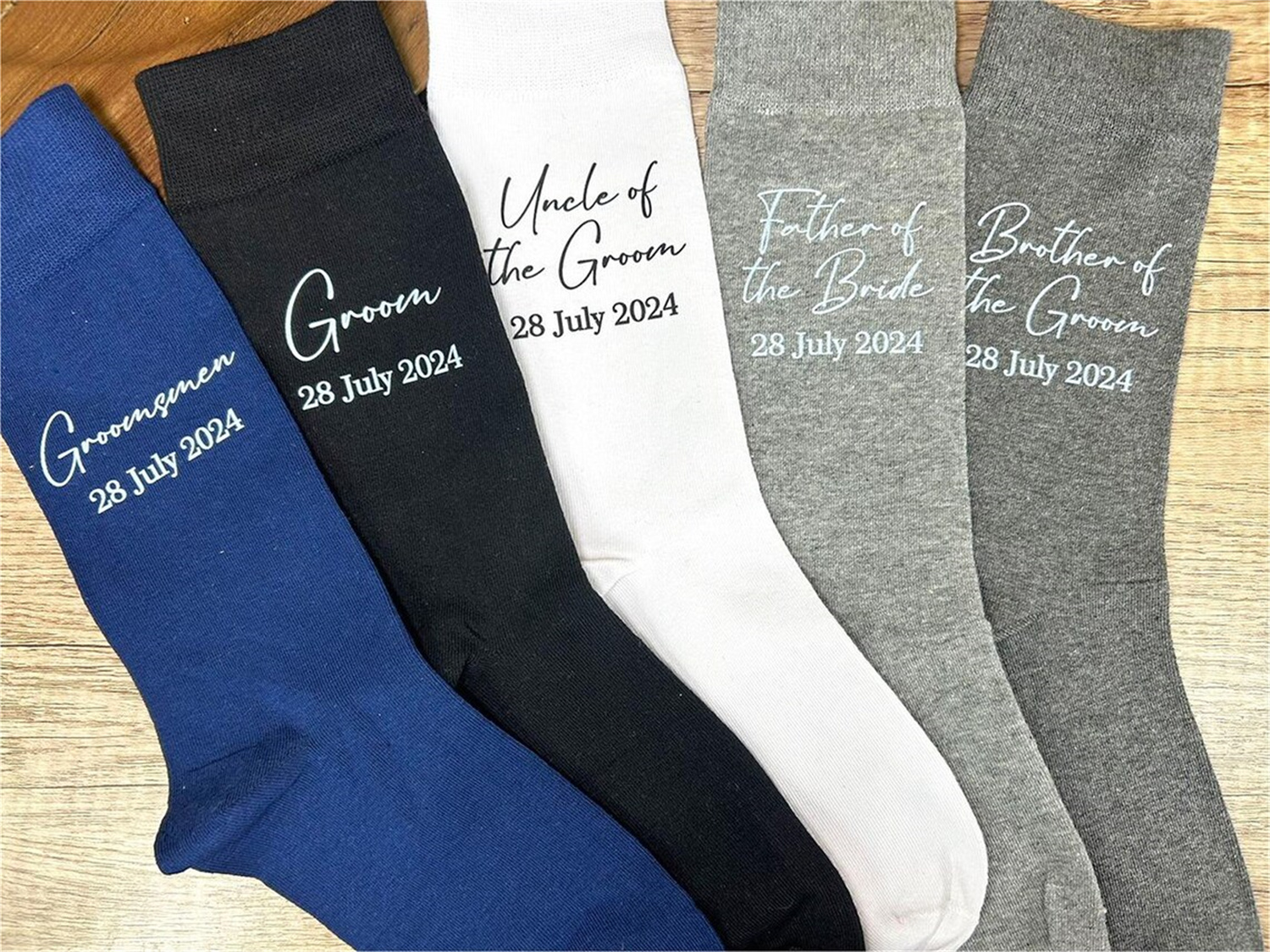 Men'S Grooming For Engagement - Groomsmen Socks for Wedding, Dress Socks