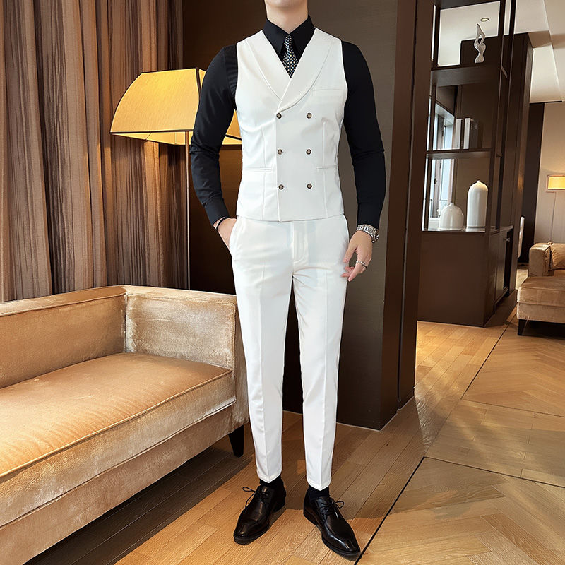 Men'S Grooming Club - ( Vest + Pants) Men Luxury