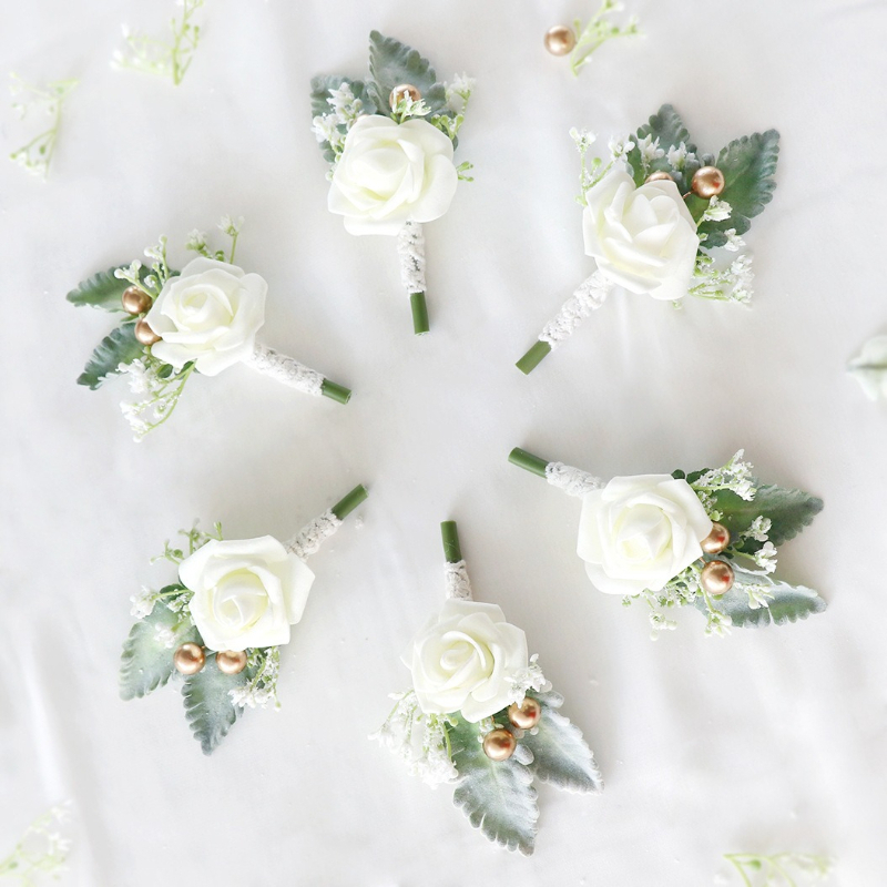 Men'S Grooming For Engagement - Milky White Vintage Wedding Bride and