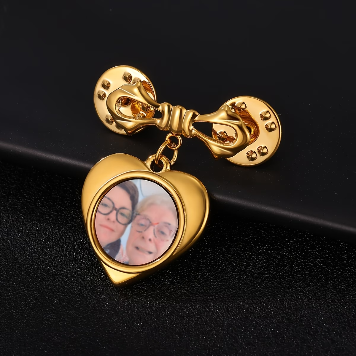 Men'S Grooming Gifts - Custom Photo Brooch For Women Men