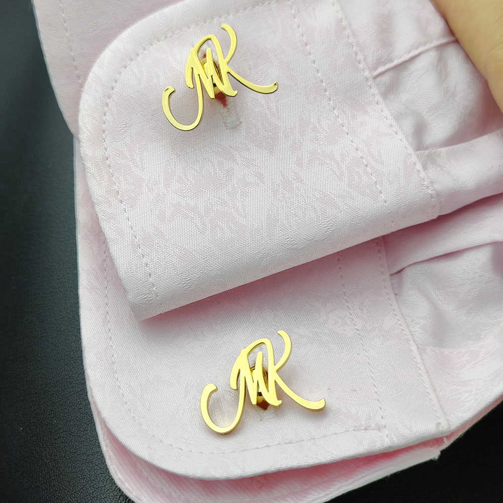 Men'S Grooming Gifts - Custom Cufflinks for Groom Stainless Steel