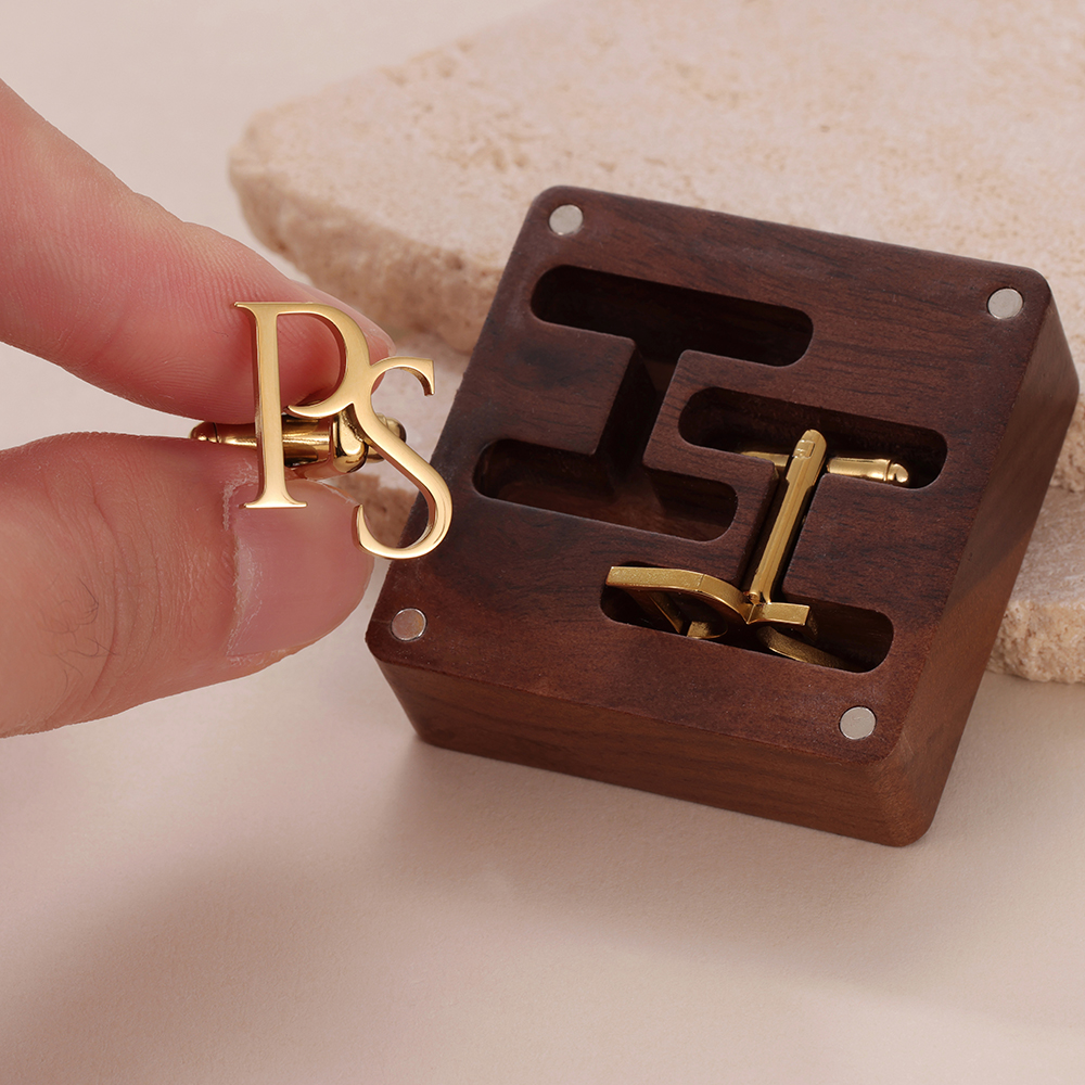Stainless Steel Custom Cufflin - Men'S Grooming Gifts のレビューと価格