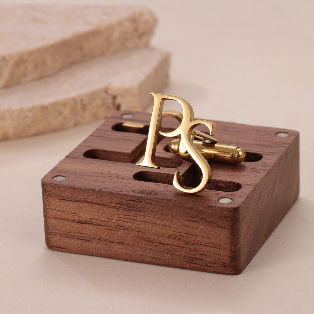 Stainless Steel Custom Cufflin - Men'S Grooming Gifts のレビューと価格