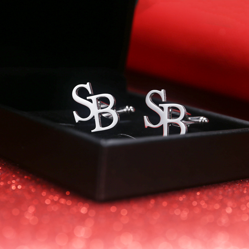 Tangula Custom Initials Cuffli - Men'S Grooming Gifts のレビューと価格