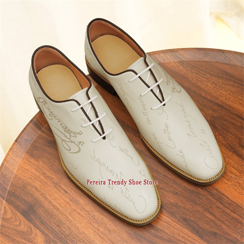 White Genuine Leather Wedding  - Men'S Grooming Oxford のレビューと価格