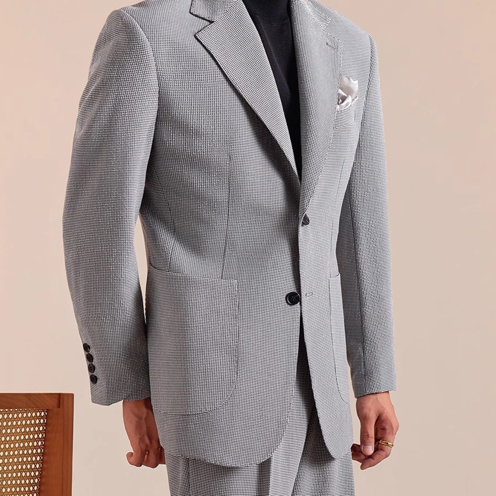 Men Tuxedo Suit Blazer Homme L - Men'S Grooming Club のレビューと価格