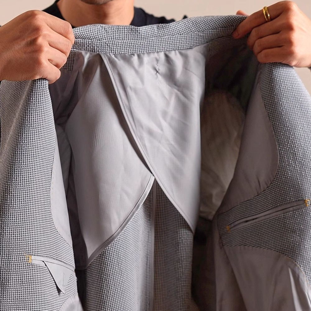 Men Tuxedo Suit Blazer Homme L - Men'S Grooming Club のレビューと価格