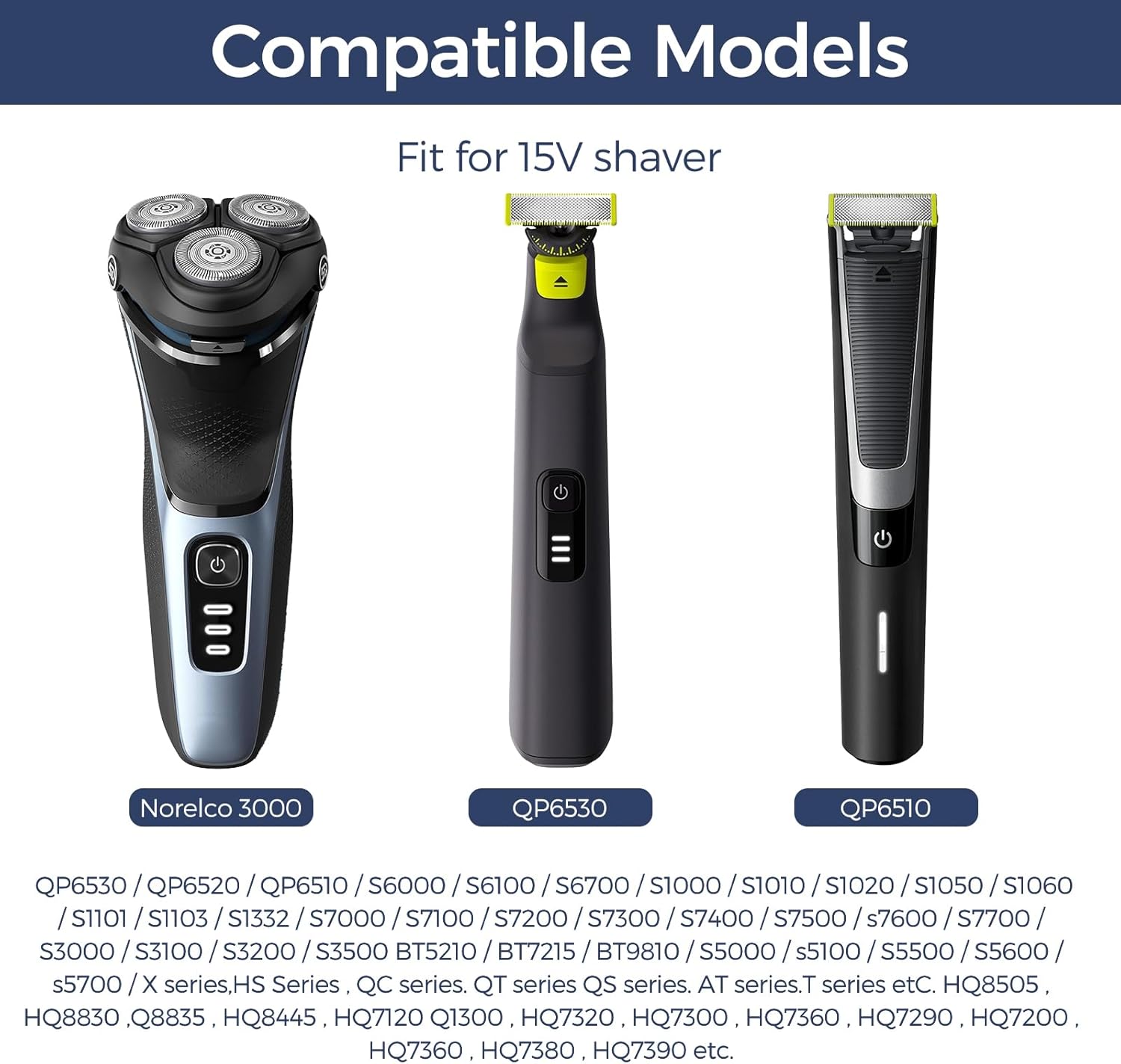 15V HQ8505 Typec Shaver Adapte - Electric Shaver Rotary のレビューと価格