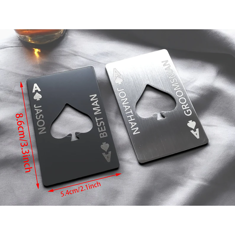 Custom Ace of Spades Groomsmen - Men'S Grooming For Engagement のレビューと価格