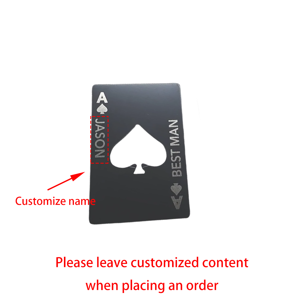 Custom Ace of Spades Groomsmen - Men'S Grooming For Engagement のレビューと価格