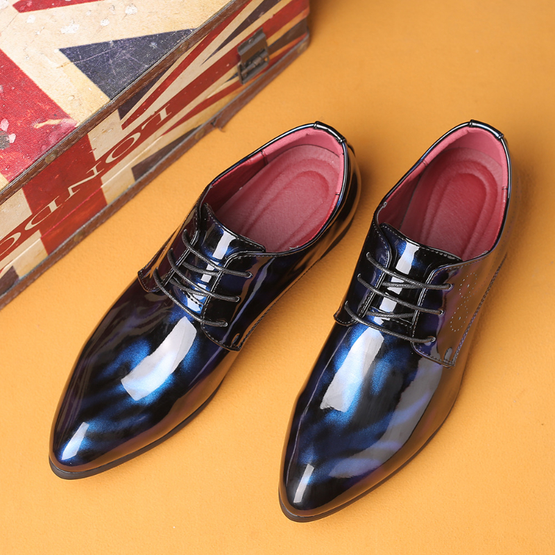 Wine Red Patent Leather Pointe - Men'S Grooming Oxford のレビューと価格