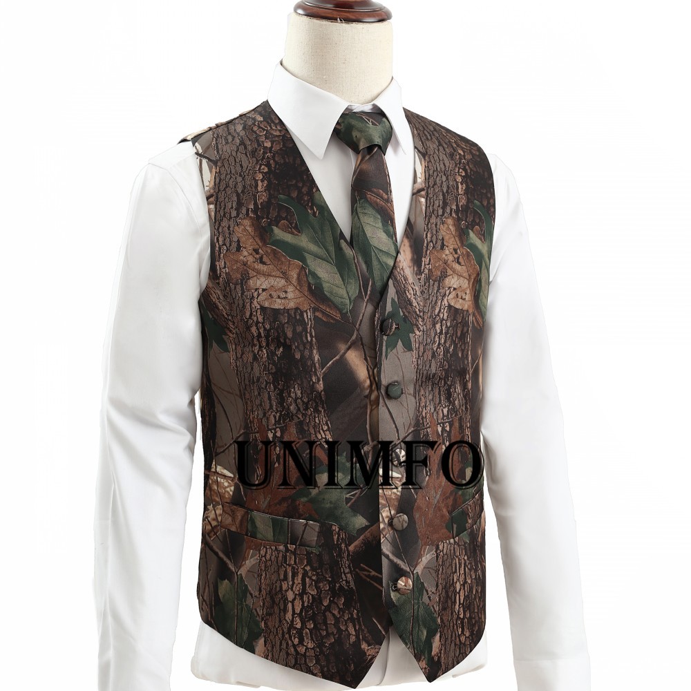 Camo Groom Vests Country Singl - Men'S Grooming Oxford のレビューと価格