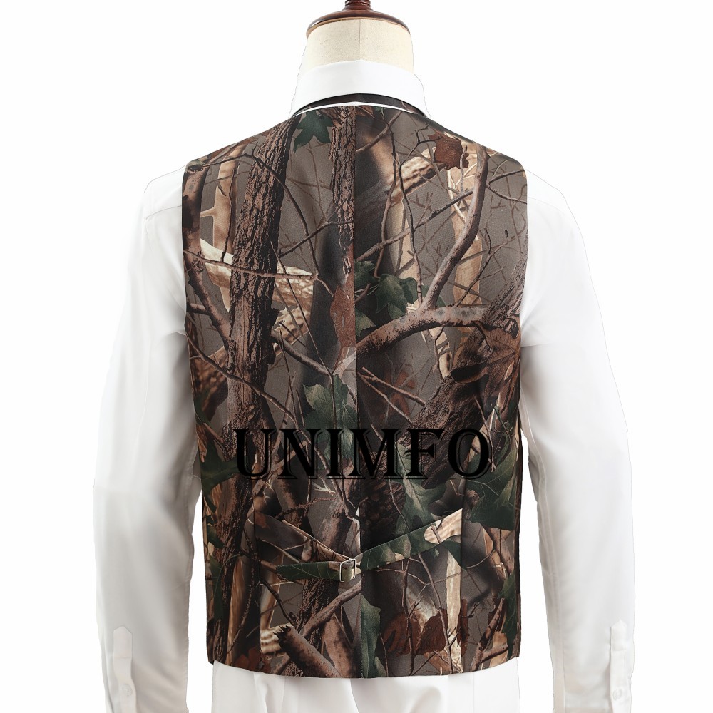 Camo Groom Vests Country Singl - Men'S Grooming Oxford のレビューと価格