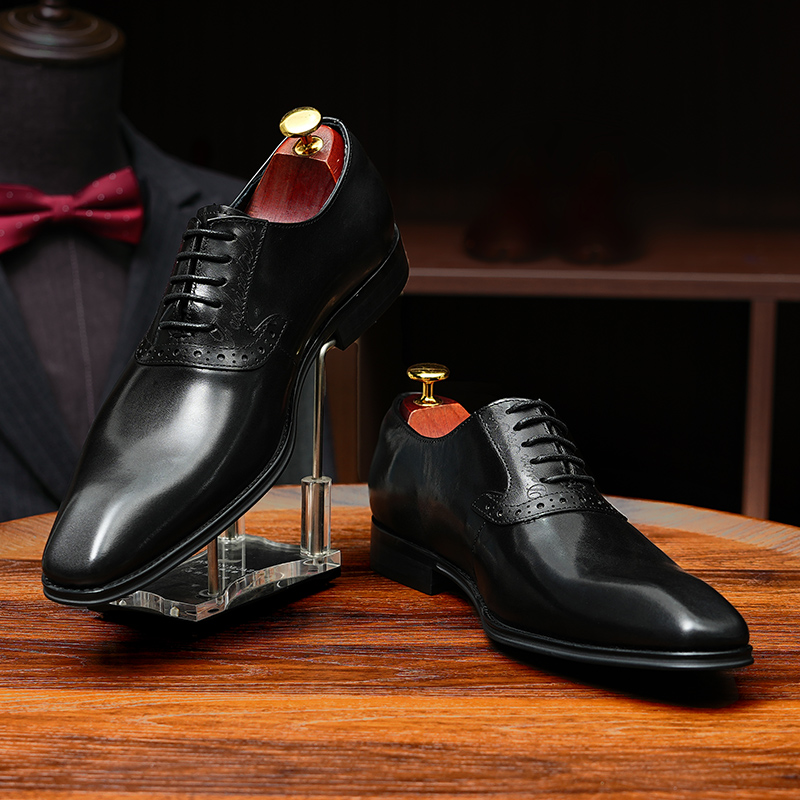 Pointed Toe Oxford Shoes Briti - Men'S Grooming Oxford のレビューと価格