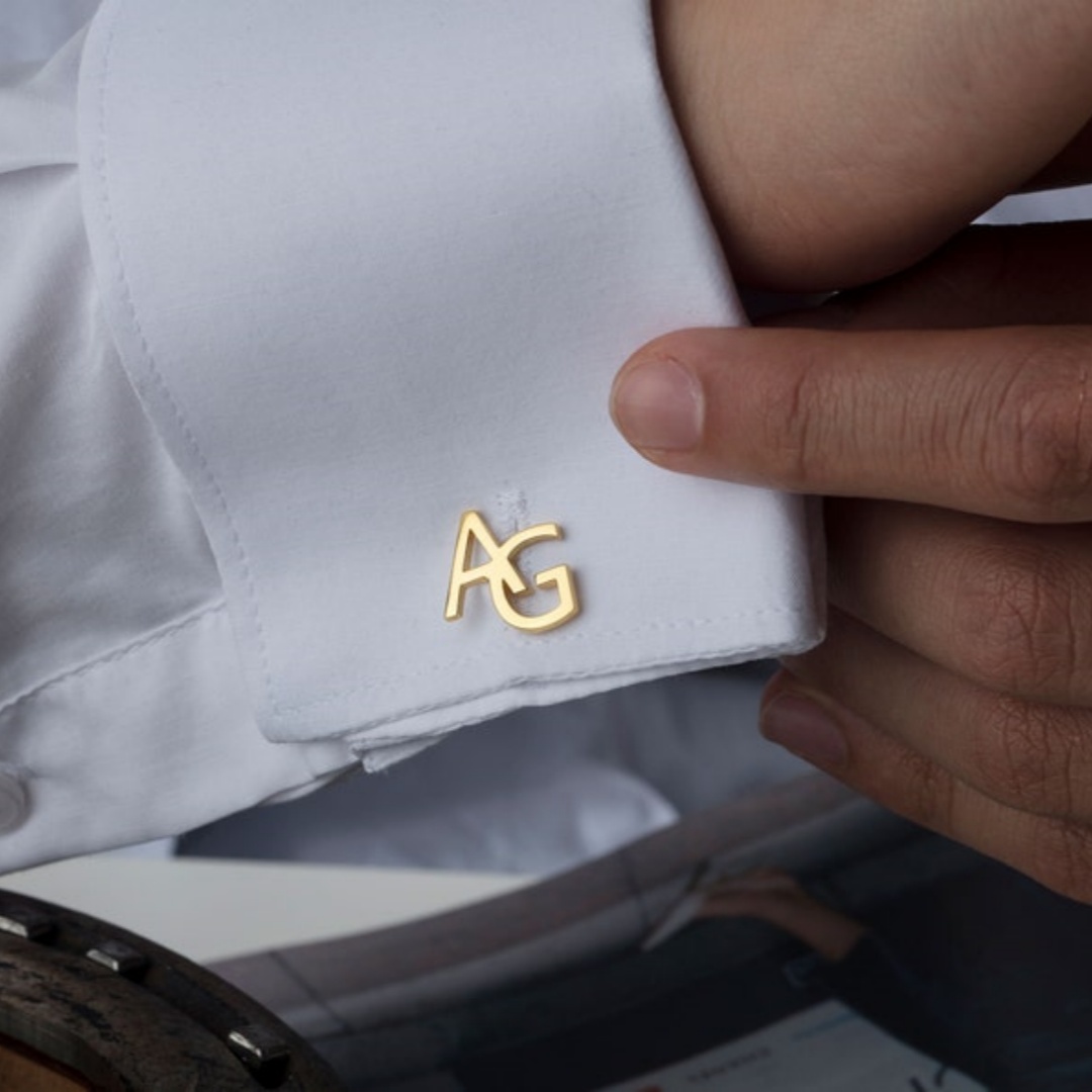 Custom Name Cufflinks for Men  - Men'S Grooming Gifts のレビューと価格