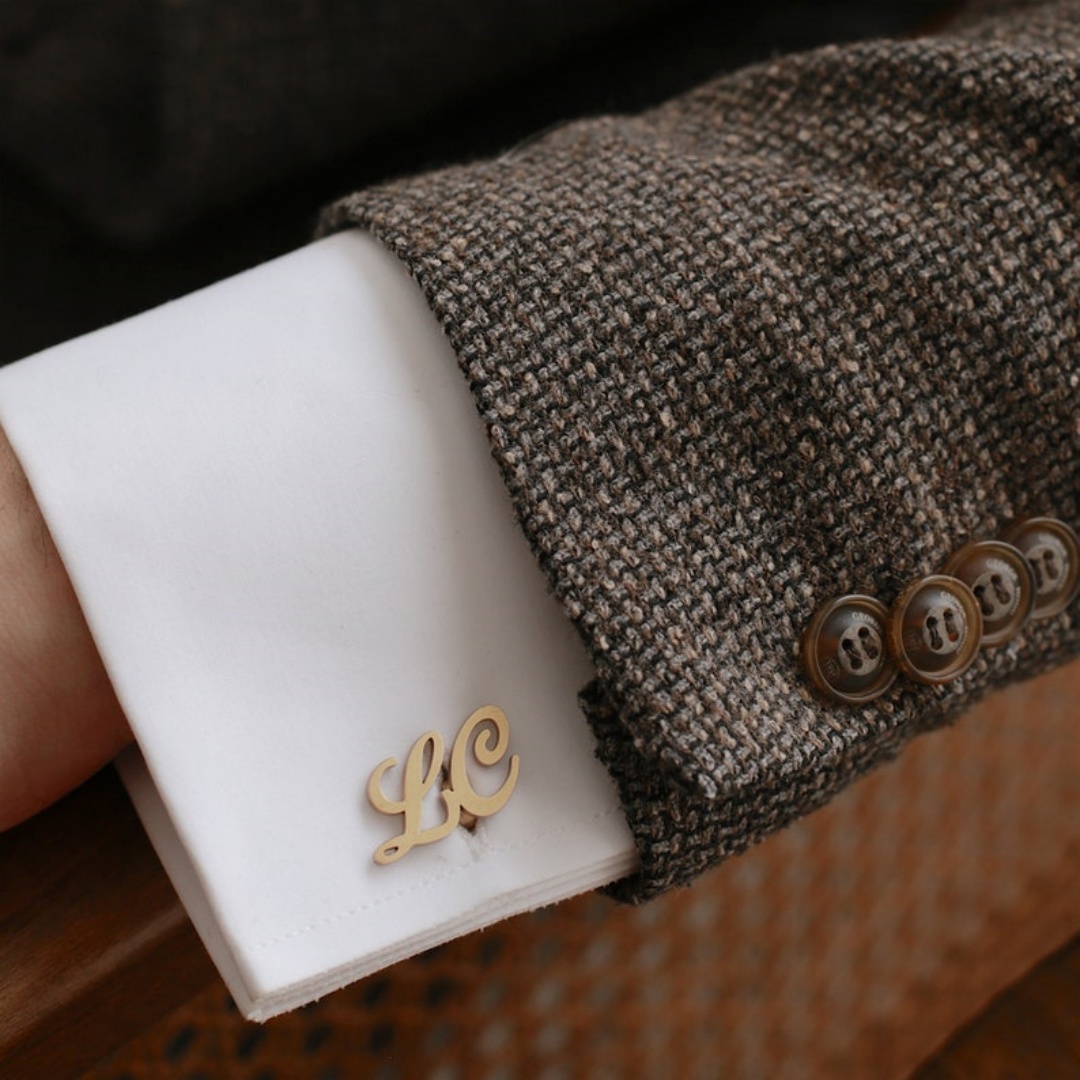 Custom Name Cufflinks for Men  - Men'S Grooming Gifts のレビューと価格