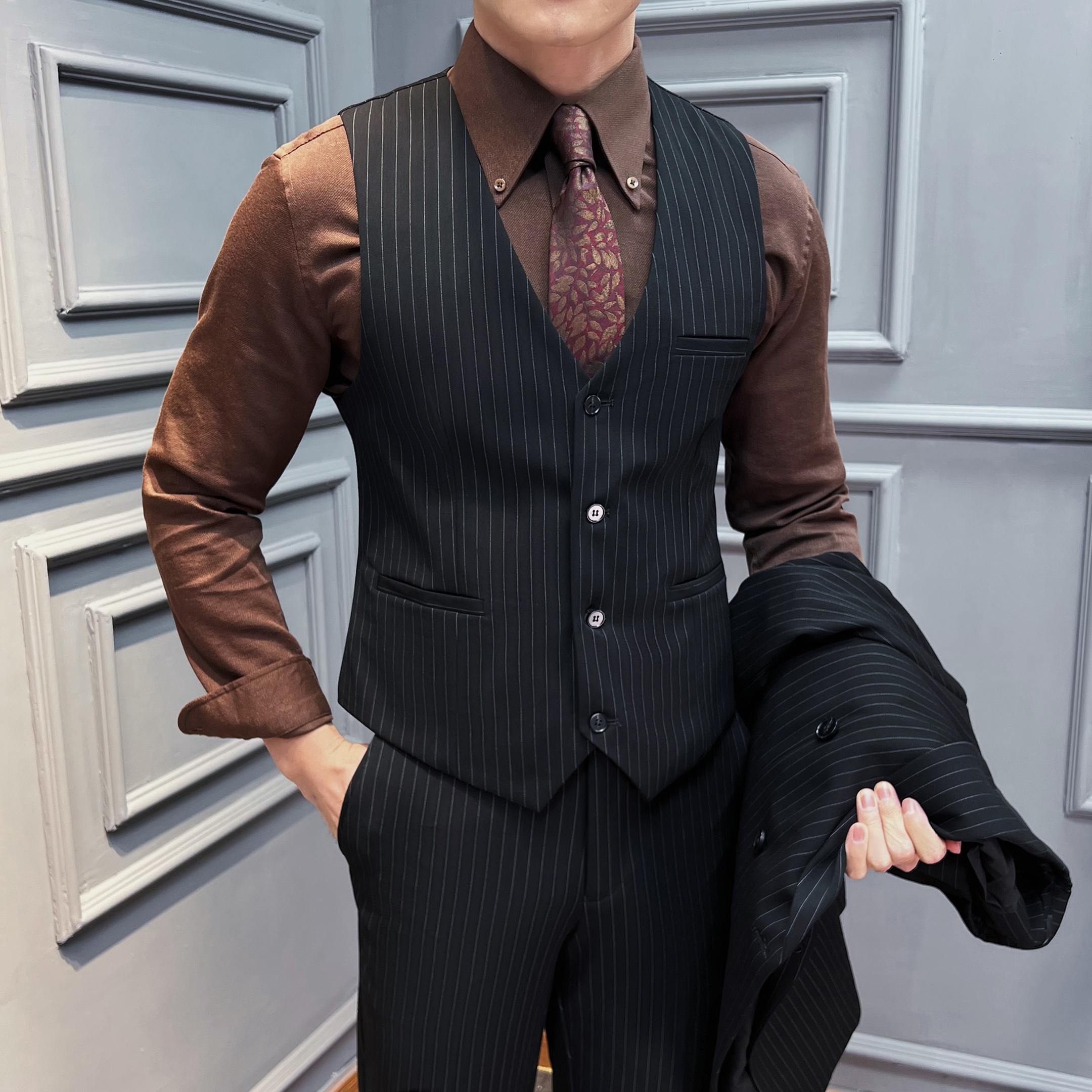 5XL-M( Vest + Pants) High-end  - Men'S Grooming Club のレビューと価格
