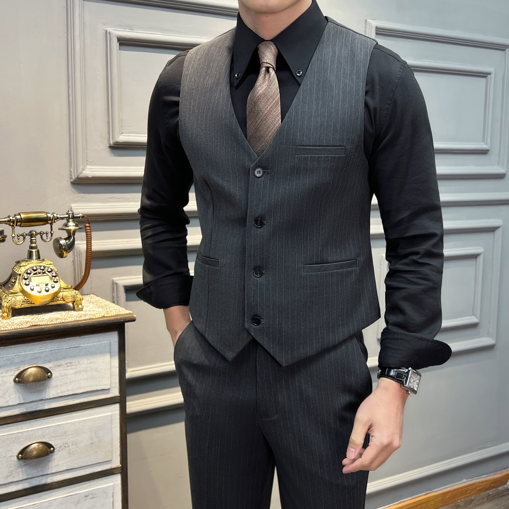 5XL-M( Vest + Pants) High-end  - Men'S Grooming Club のレビューと価格