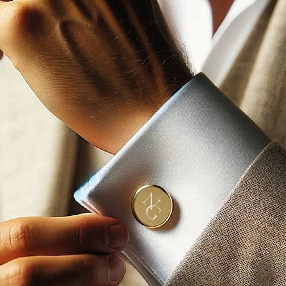 1pair Personalised Name Cuffli - Men'S Grooming Gifts のレビューと価格