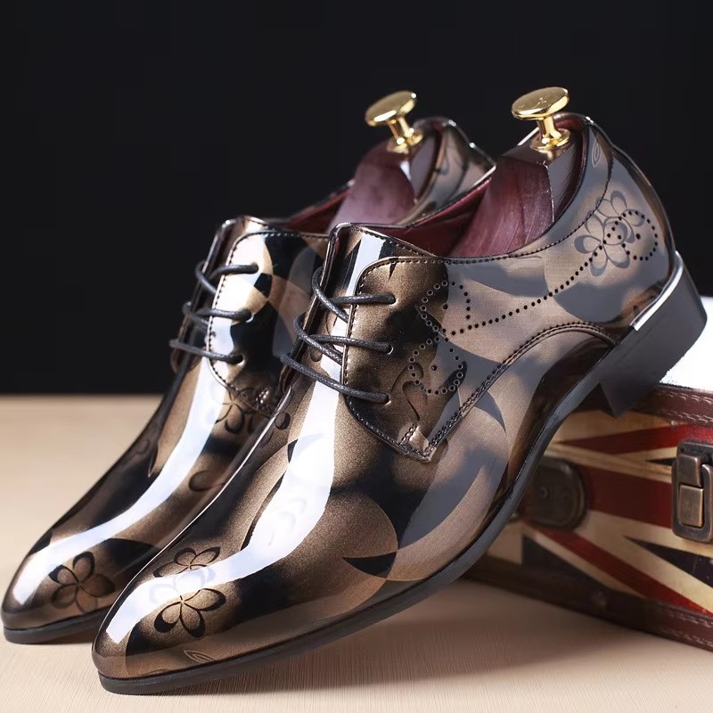 2026 Men Dress Shoes Floral Pa - Men'S Grooming Oxford のレビューと価格
