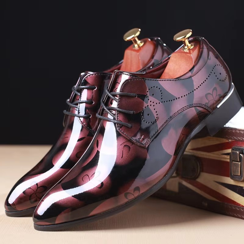 2026 Men Dress Shoes Floral Pa - Men'S Grooming Oxford のレビューと価格