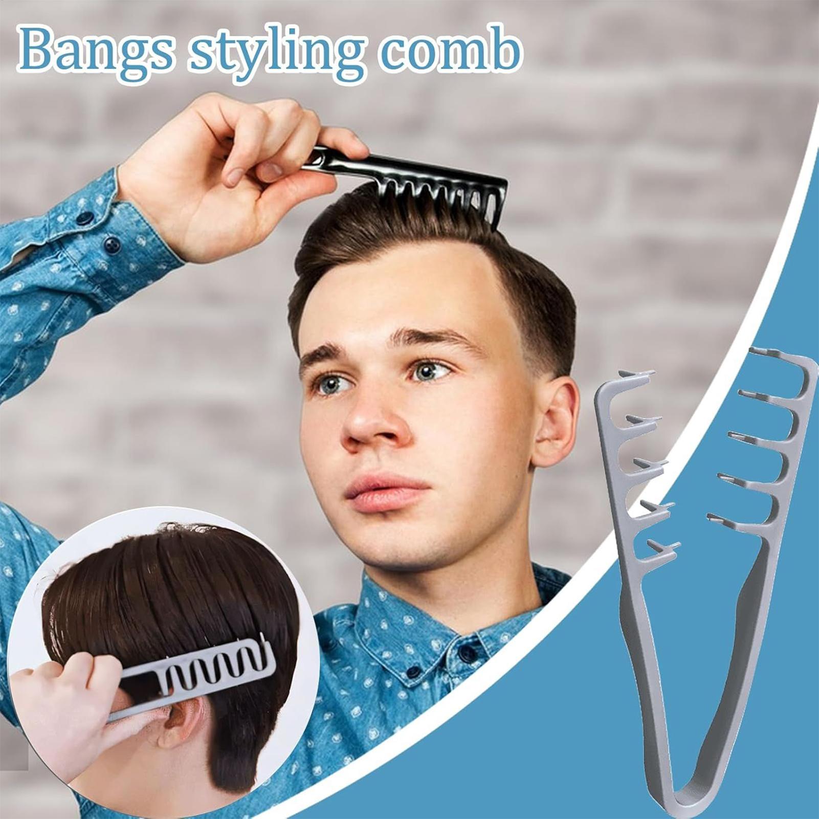 Wide Tooth Hair Comb Volumizin - Men'S Grooming Product のレビューと価格