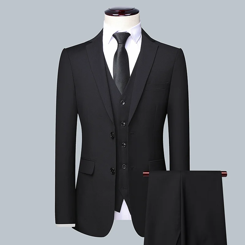 Men's Solid Color Business Sui - Men'S Grooming Trends のレビューと価格