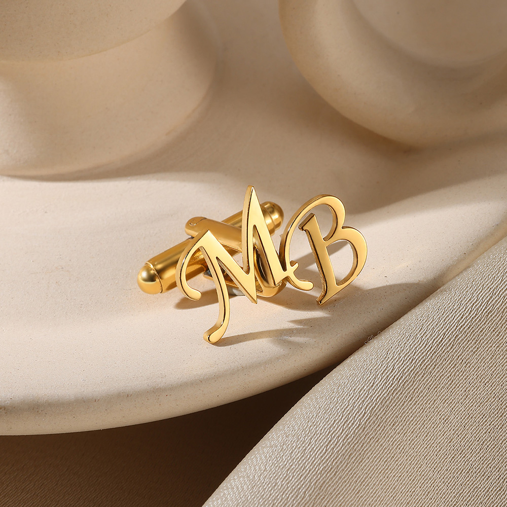 Customized Initial Letter Cuff - Men'S Grooming Gifts のレビューと価格