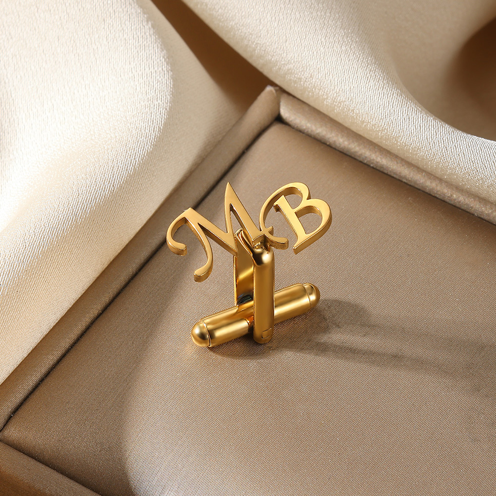 Customized Initial Letter Cuff - Men'S Grooming Gifts のレビューと価格