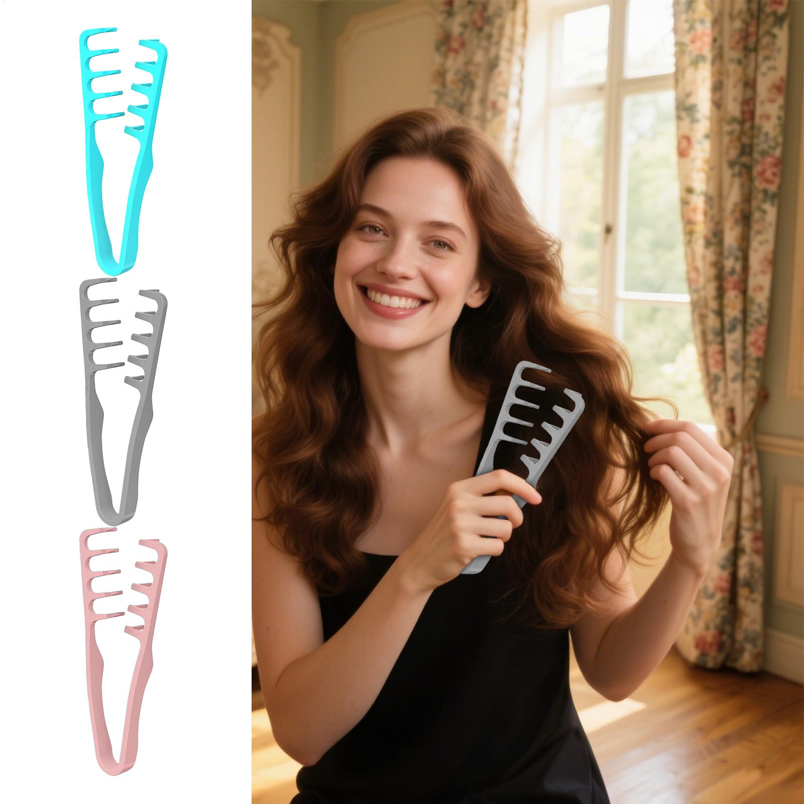 Wide Tooth Hair Comb Volumizin - Men'S Grooming Product のレビューと価格