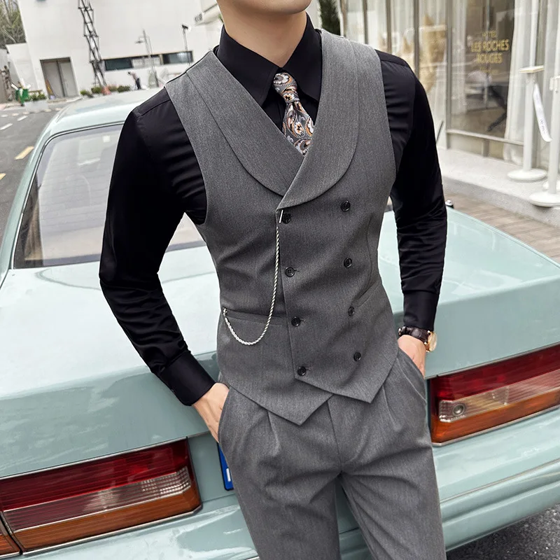 ( Vest + Pants) Men Luxury Dou - Men'S Grooming Club のレビューと価格