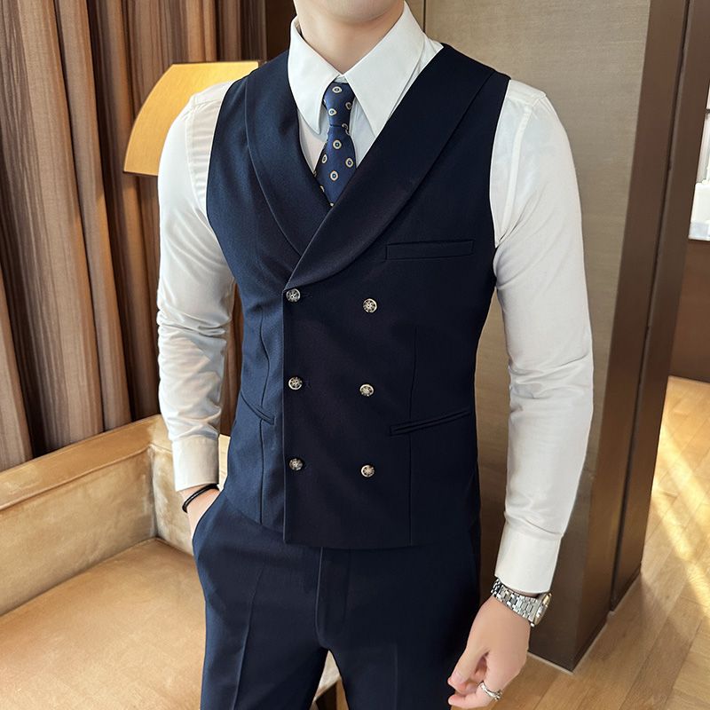 ( Vest + Pants) Men Luxury Dou - Men'S Grooming Club のレビューと価格