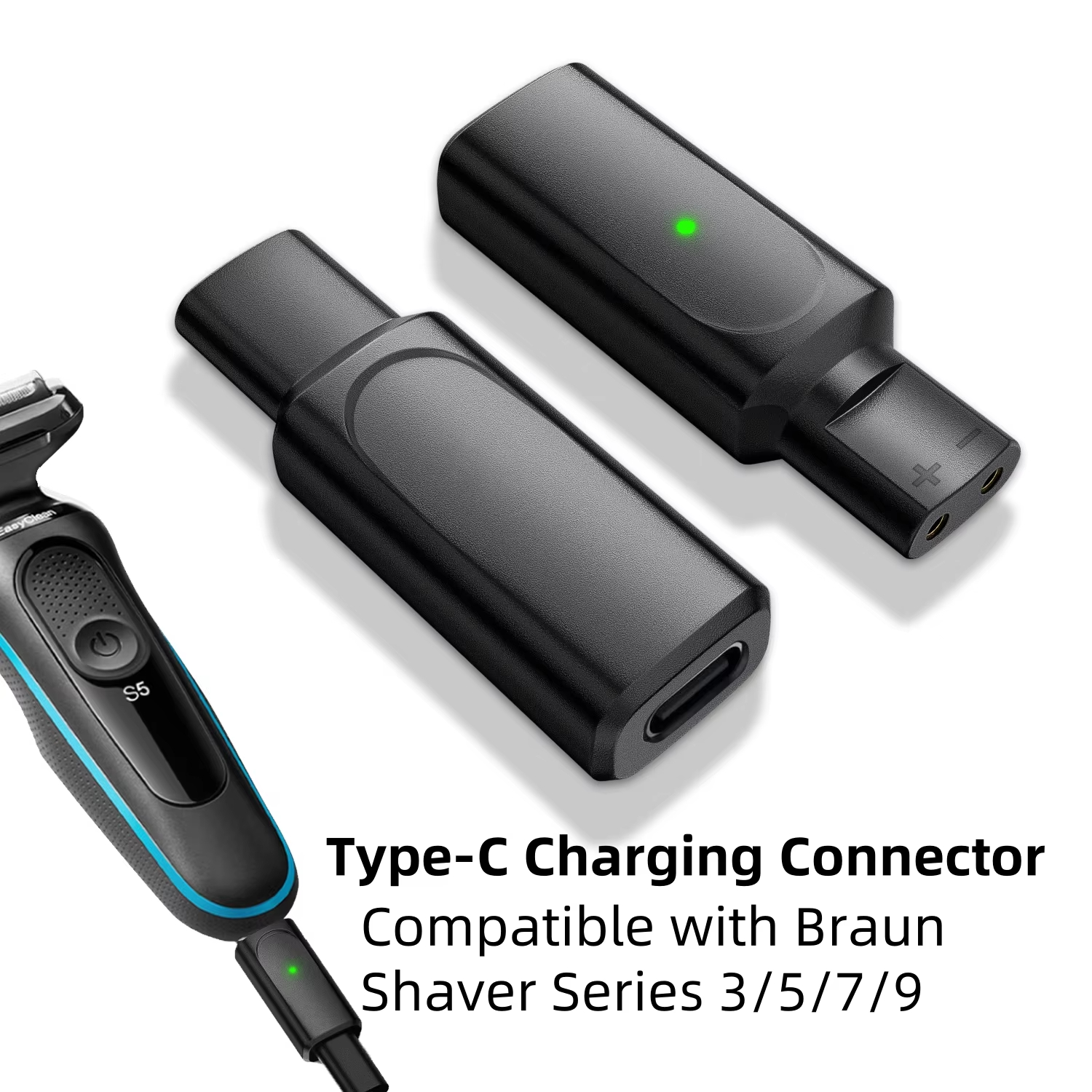 12V Type-C Shaver Adapter Char - Electric Shaver Rotary のレビューと価格