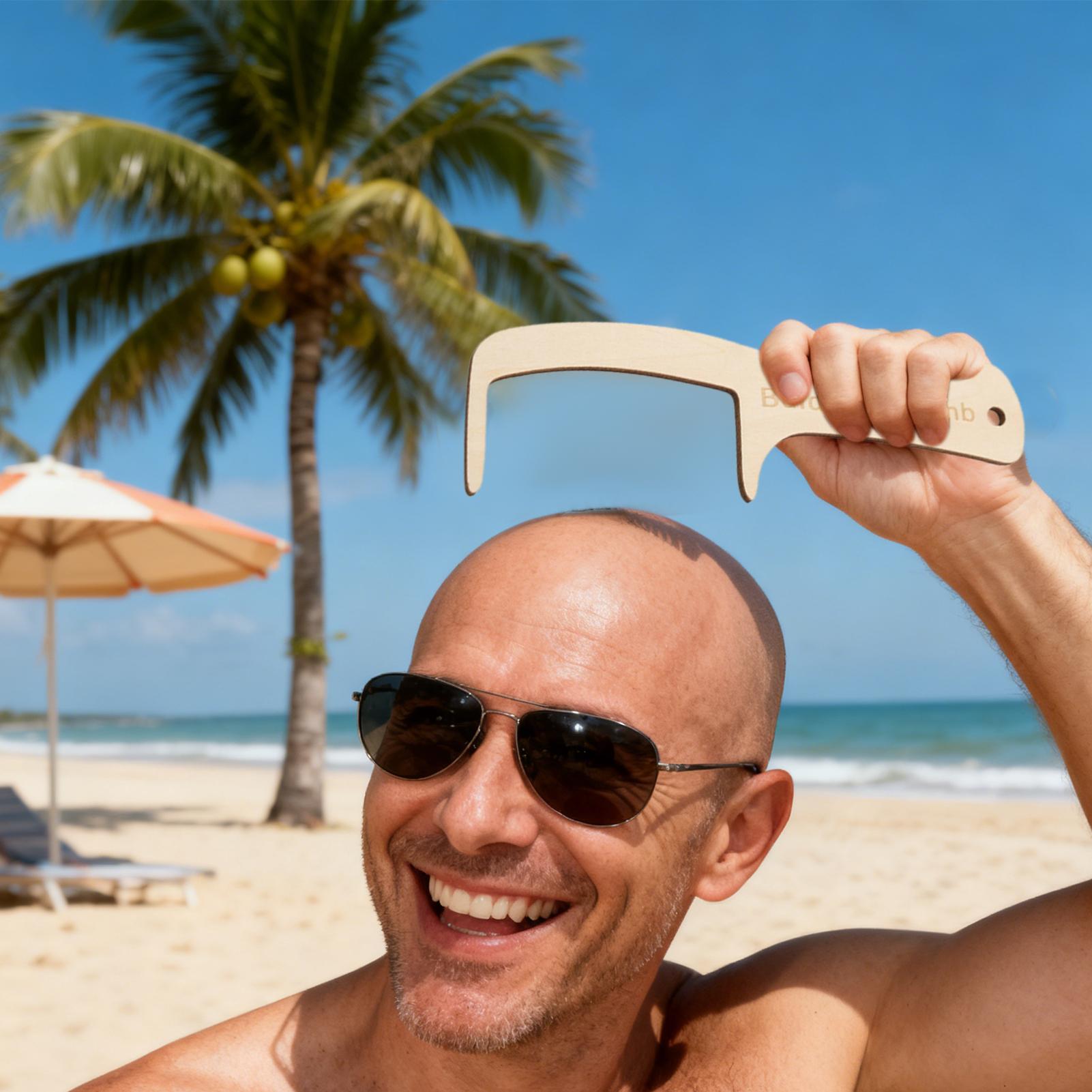 2pcs Funny Bald Man Grooming T - Men'S Grooming Product のレビューと価格