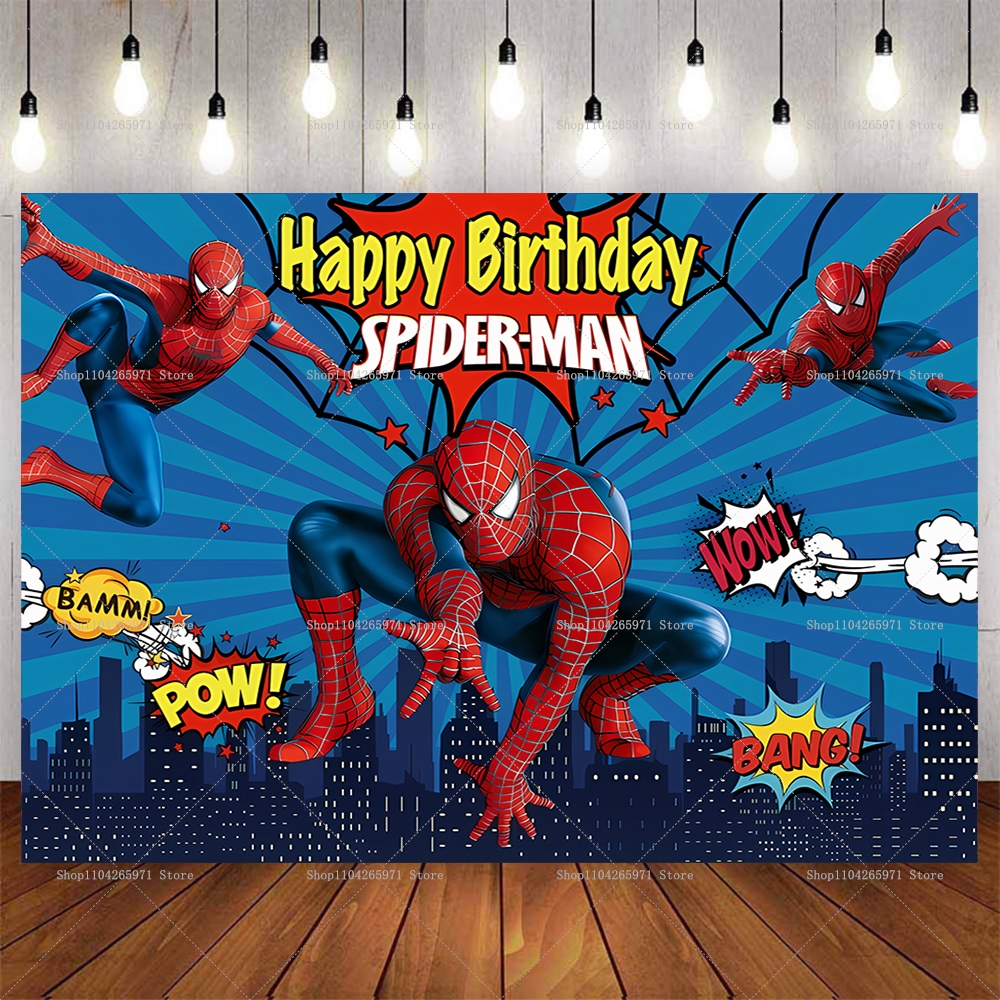 Cool Spider-Man Birthday Backd - Men'S Grooming For Engagement のレビューと価格