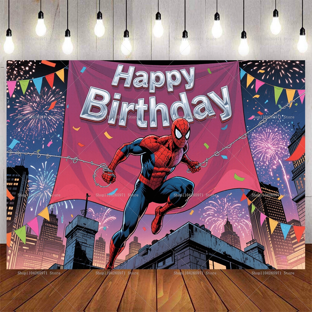 Cool Spider-Man Birthday Backd - Men'S Grooming For Engagement のレビューと価格