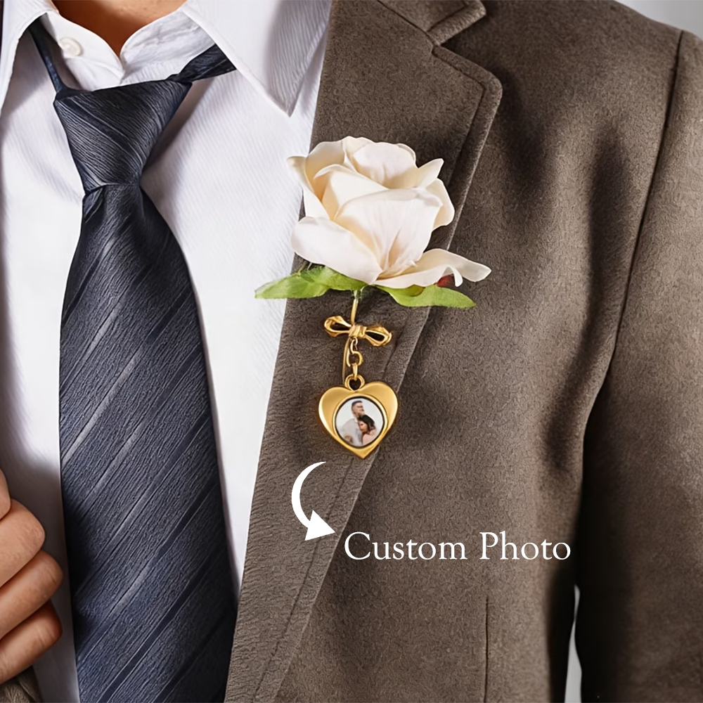 Custom Photo Brooch For Women  - Men'S Grooming Gifts のレビューと価格