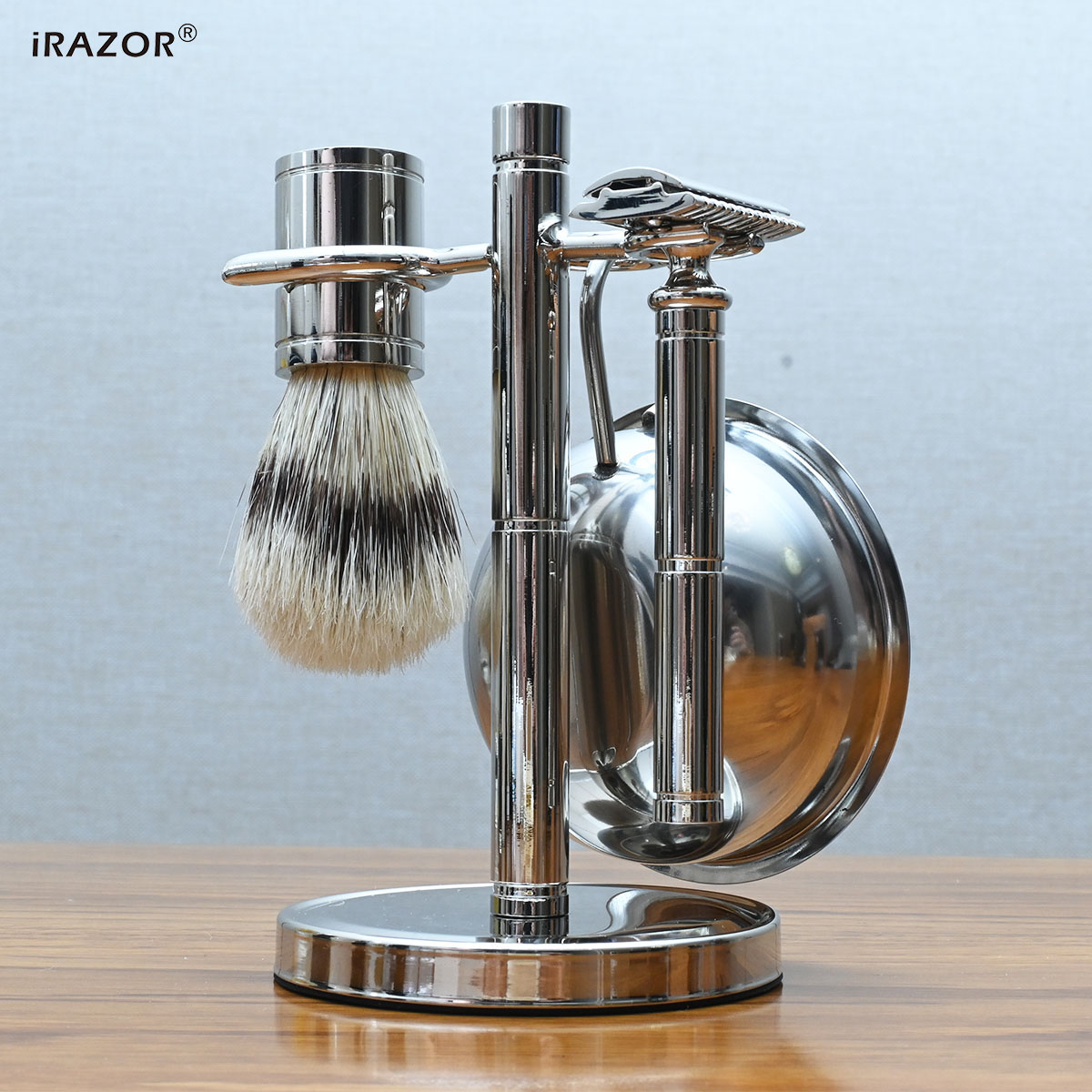 iRAZOR Classic Vintage Double  - Mens Vintage Grooming Kit のレビューと価格