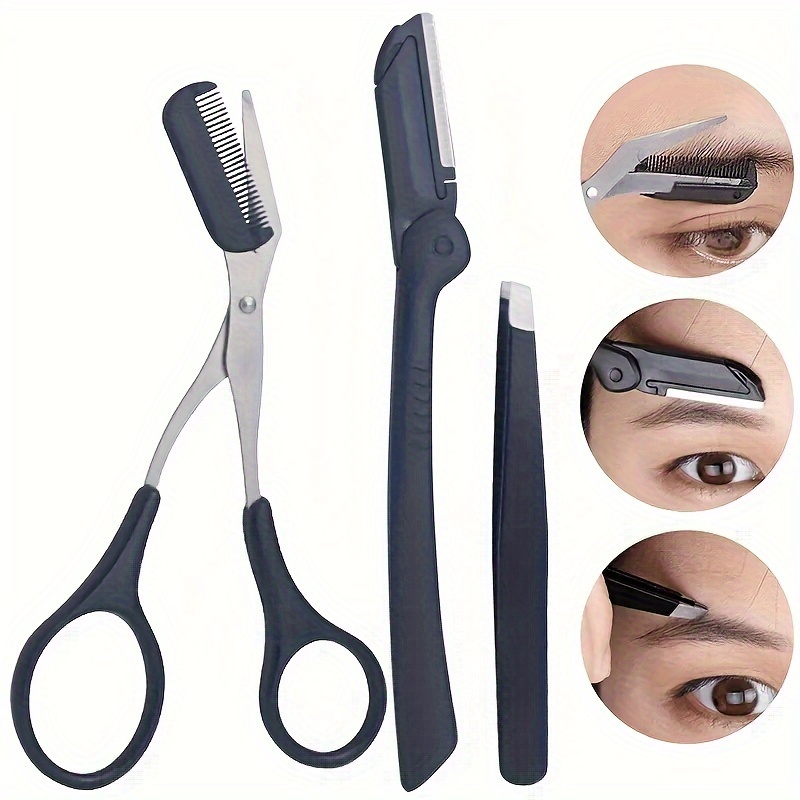 3pcs Set Eyebrow Kit For Women - Men'S Grooming Product のレビューと価格