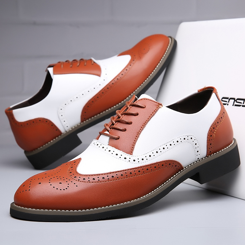 Men Dress Shoes Genuine Leathe - Men'S Grooming Oxford のレビューと価格