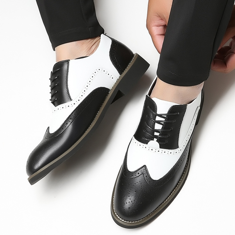 Men Dress Shoes Genuine Leathe - Men'S Grooming Oxford のレビューと価格